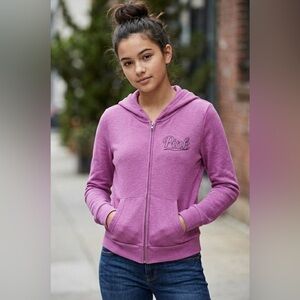 🩷💜 Victoria's Secret “PINK” Full-Zip Hoodie 💜🩷